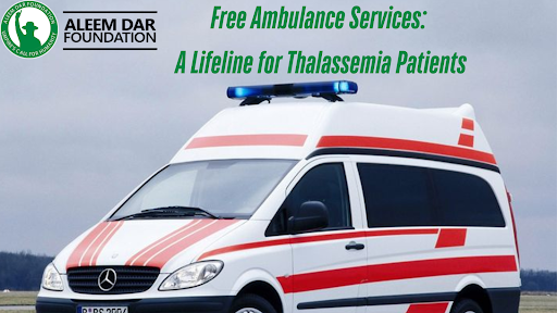 Free Ambulance Services: A Lifeline for Thalassemia Patients