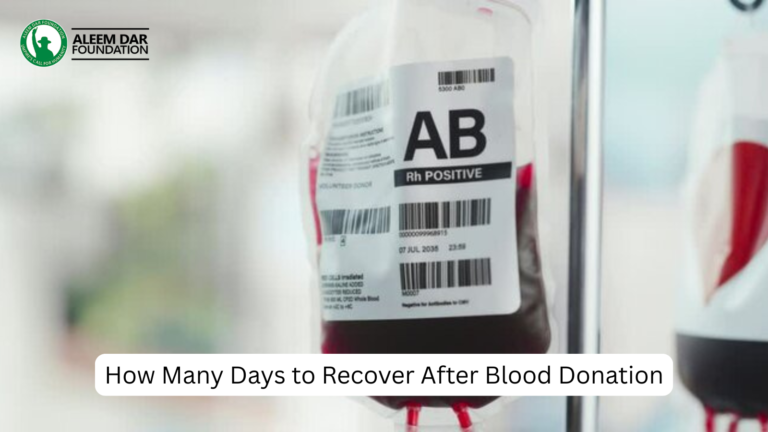 How Many Days to Recovery after Blood Donation?